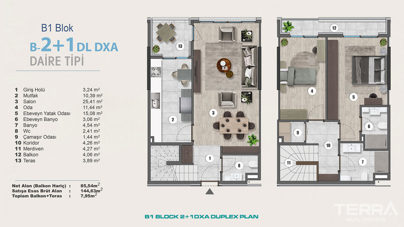 Exclusive Sea View Apartments for Sale in Istanbul, Kartal, Turkey - 102280