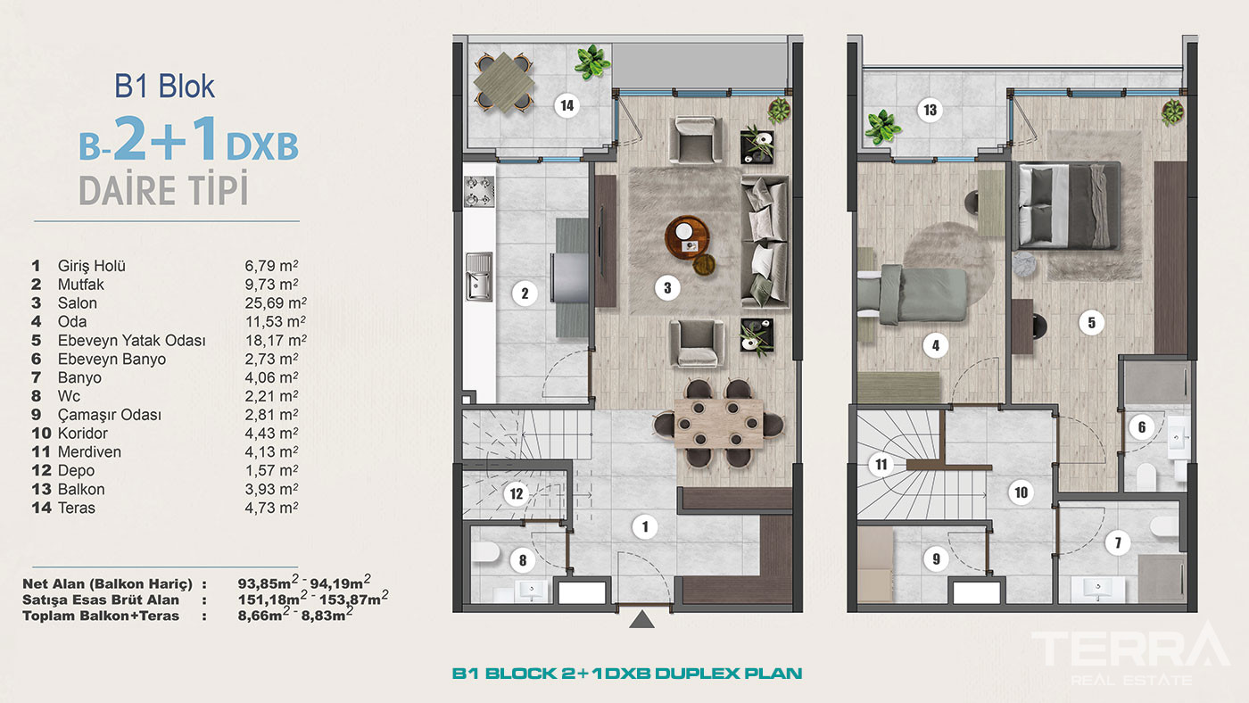 Exclusive Sea View Apartments for Sale in Istanbul, Kartal, Turkey - 102282