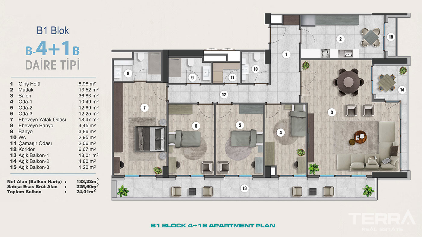 Exclusive Sea View Apartments for Sale in Istanbul, Kartal, Turkey - 102293