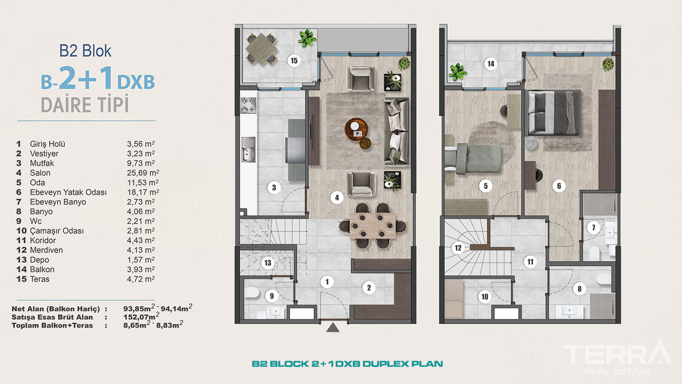 Exclusive Sea View Apartments for Sale in Istanbul, Kartal, Turkey - 102301