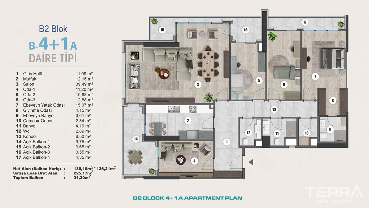 Exclusive Sea View Apartments for Sale in Istanbul, Kartal, Turkey - 102311