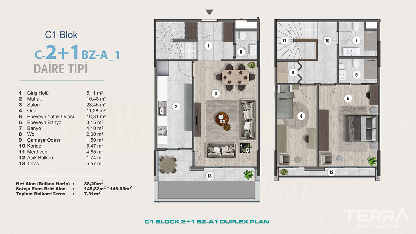 Exclusive Sea View Apartments for Sale in Istanbul, Kartal, Turkey - 102316