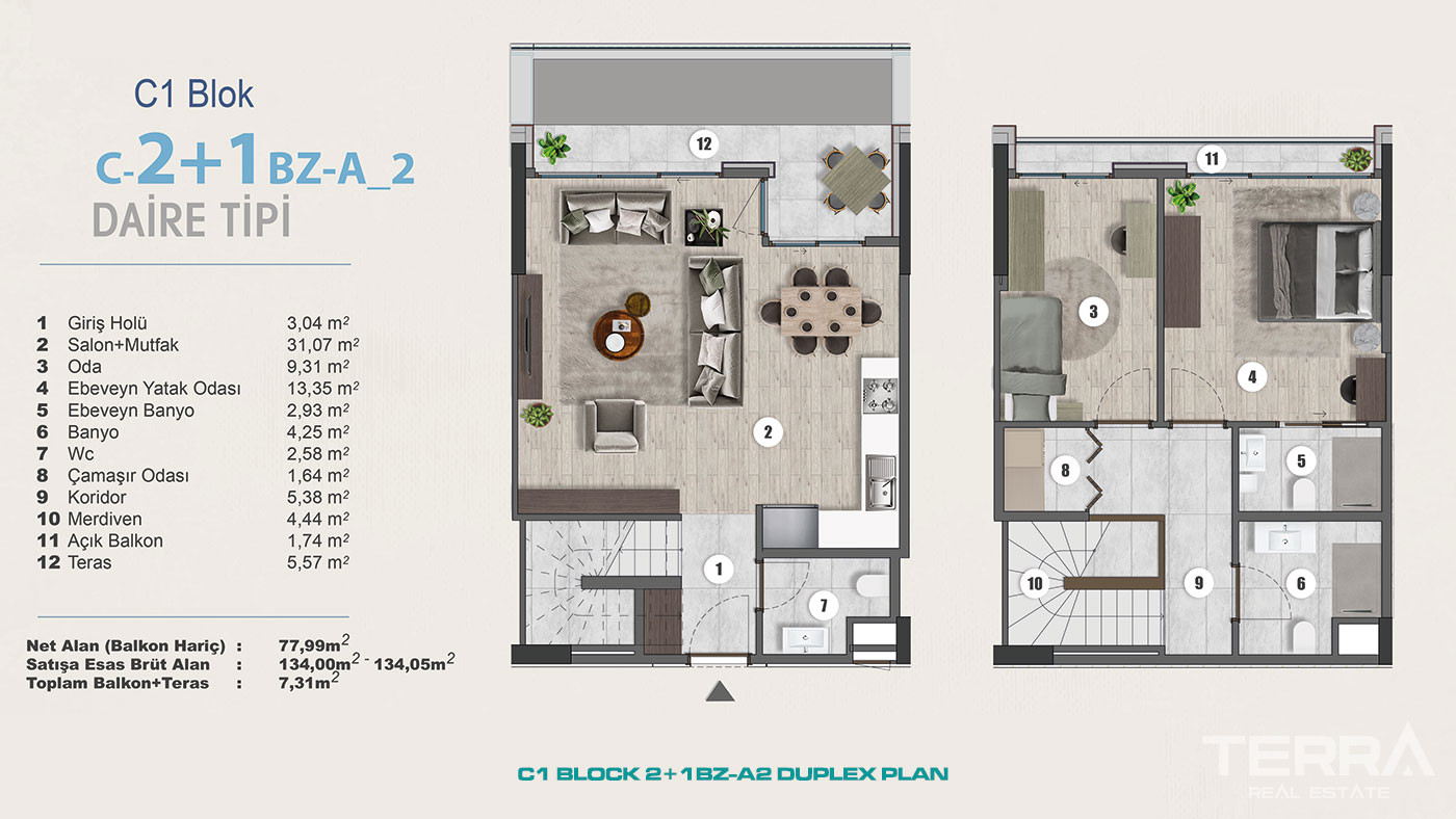 Exclusive Sea View Apartments for Sale in Istanbul, Kartal, Turkey - 102318