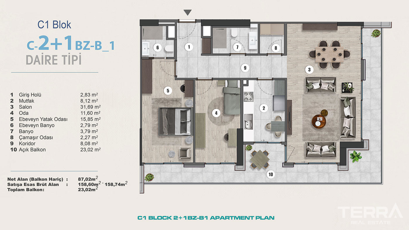 Exclusive Sea View Apartments for Sale in Istanbul, Kartal, Turkey - 102317