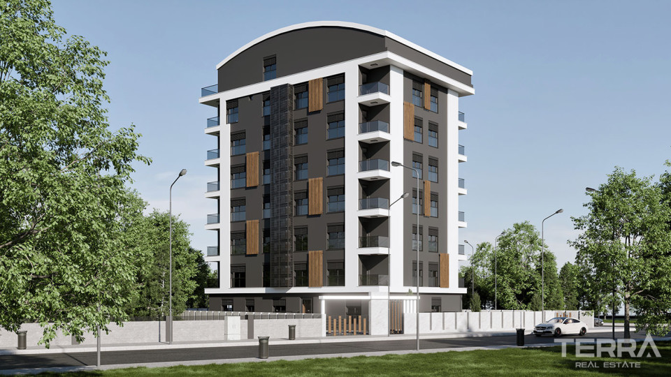 Modern Antalya Apartments Just Steps from City Center Conveniences