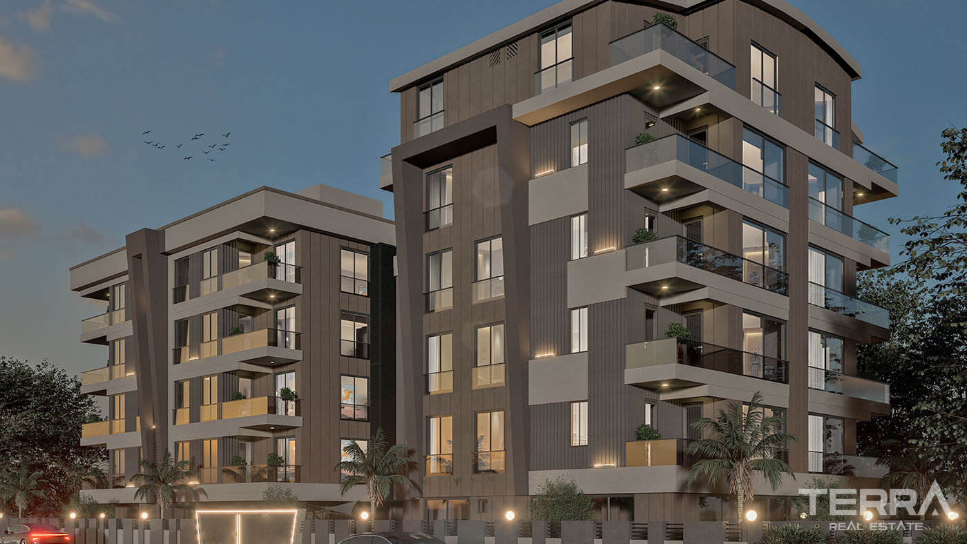 Lejligheder nær havet i Muratpaşa, Antalya Centrum, Tyrkiet - 102398