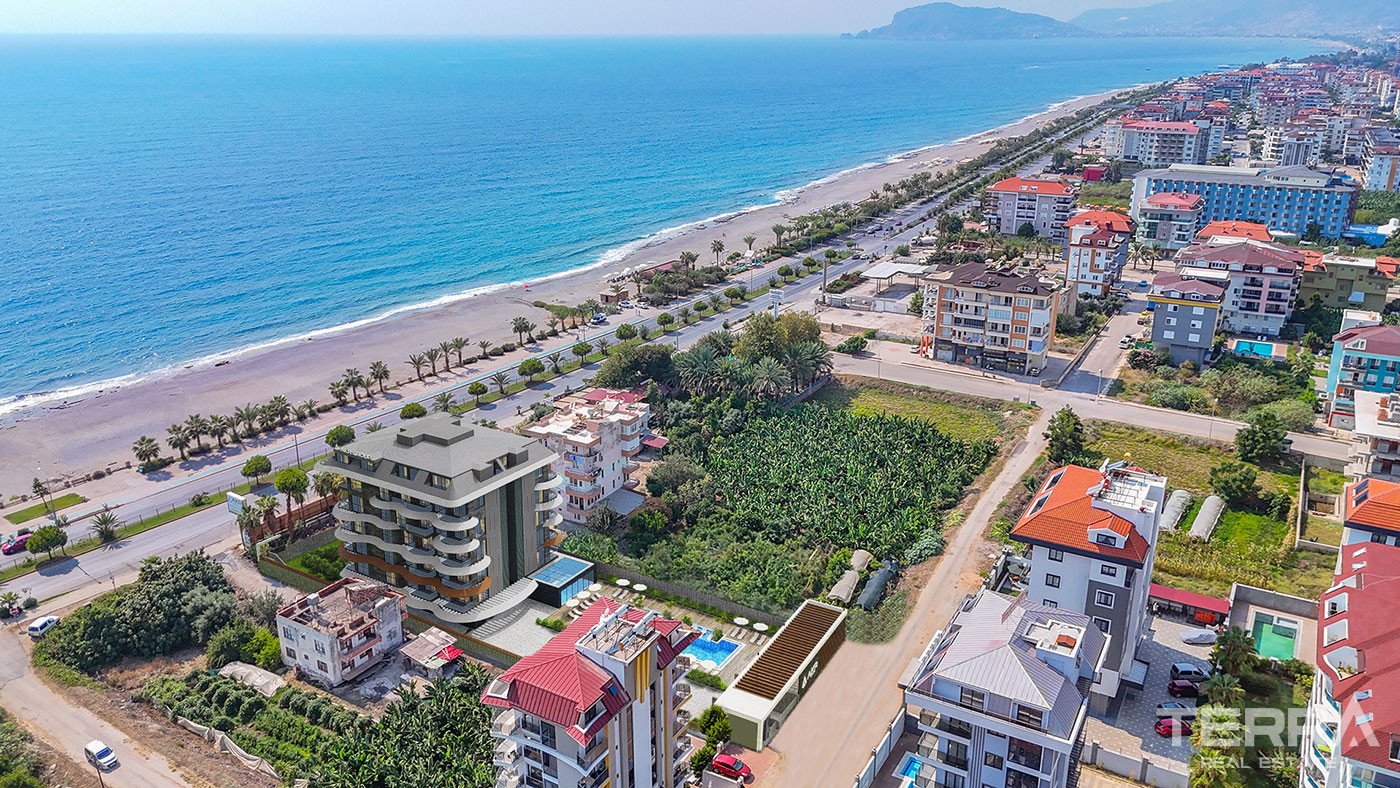 Luxury Beachfront Apartments for Sale in Kestel, Alanya, Turkey - 102539