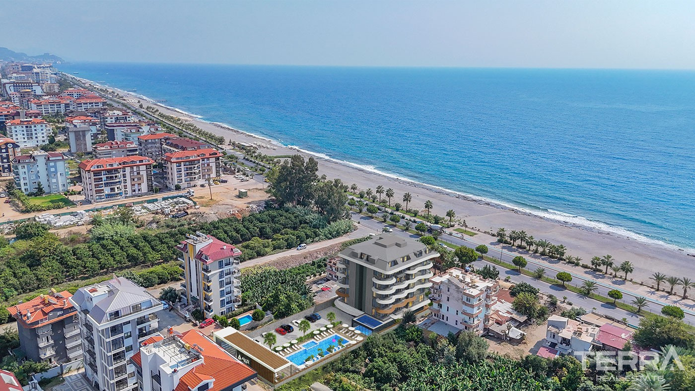 Luxury Beachfront Apartments for Sale in Kestel, Alanya, Turkey - 102538