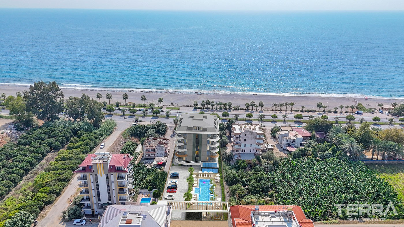Luxury Beachfront Apartments for Sale in Kestel, Alanya, Turkey - 102540