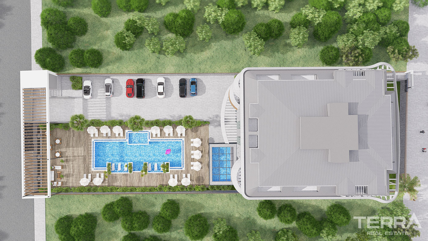 Luxury Beachfront Apartments for Sale in Kestel, Alanya, Turkey - 102543