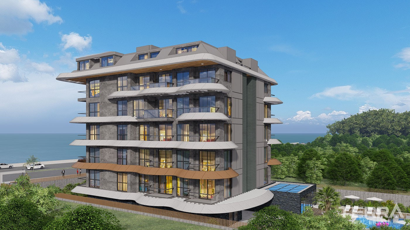Luxury Beachfront Apartments for Sale in Kestel, Alanya, Turkey - 102545