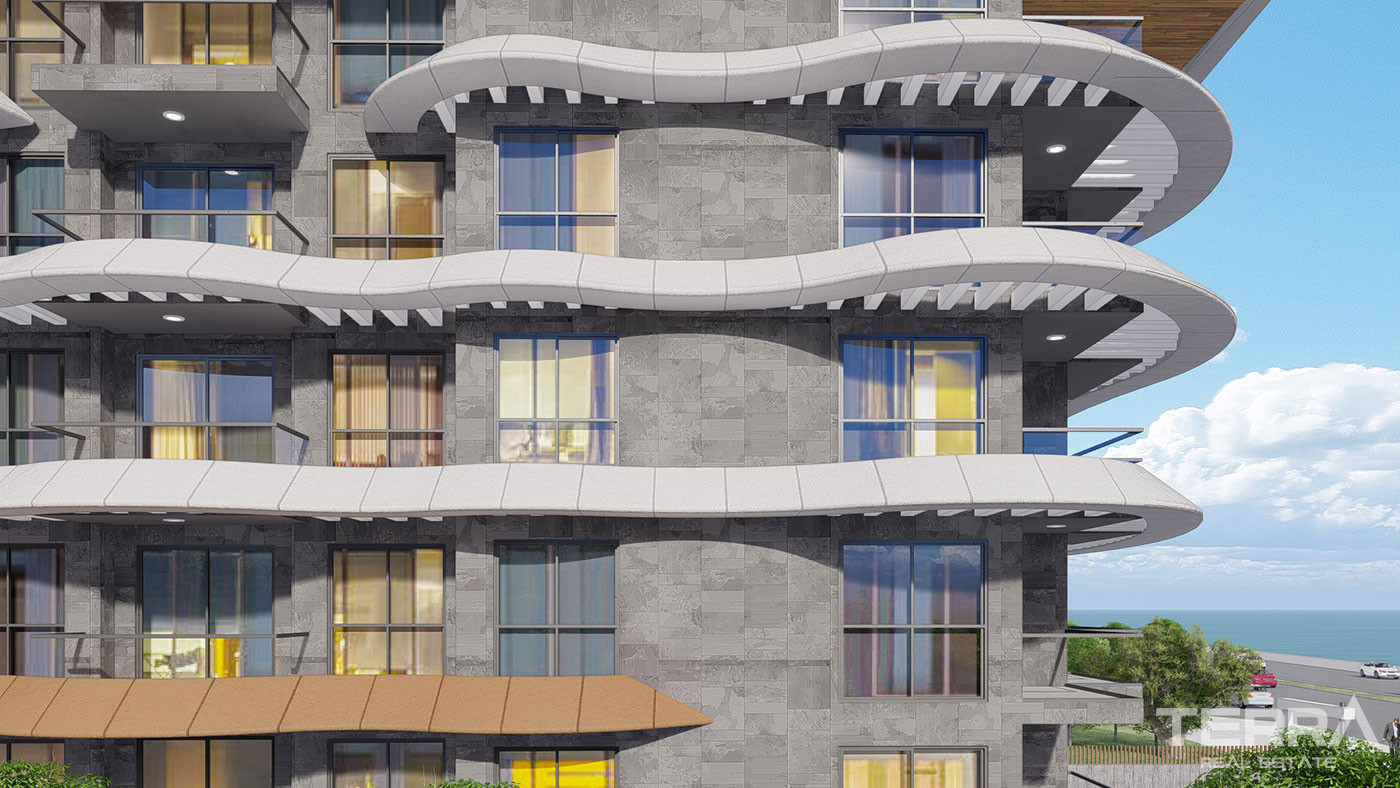 Luxury Beachfront Apartments for Sale in Kestel, Alanya, Turkey - 102547