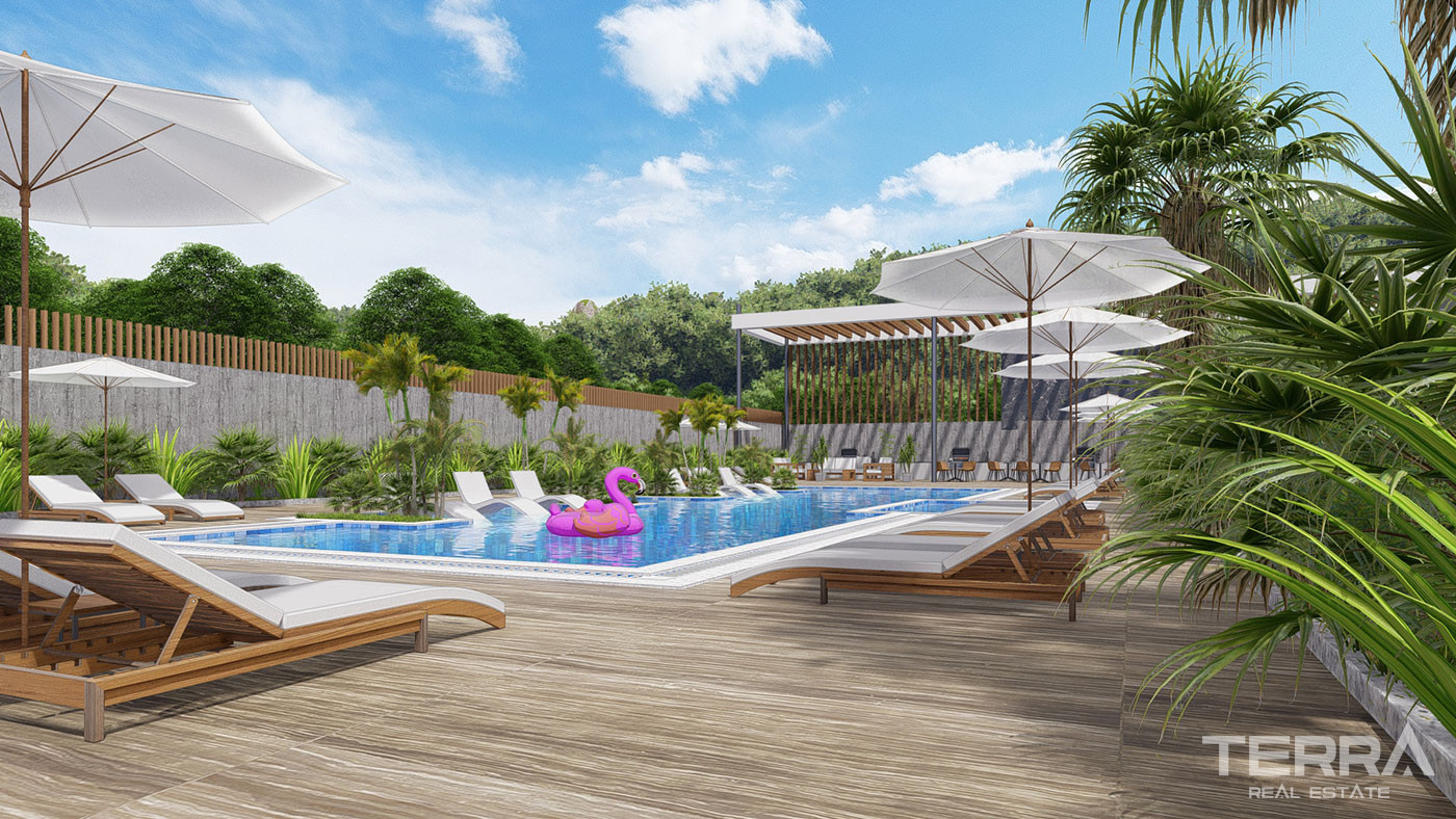 Luxury Beachfront Apartments for Sale in Kestel, Alanya, Turkey - 102554