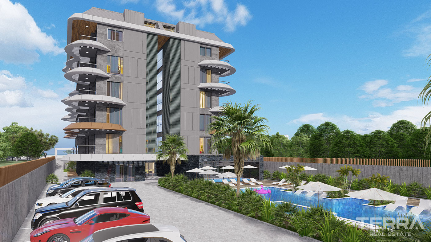 Luxury Beachfront Apartments for Sale in Kestel, Alanya, Turkey - 102562
