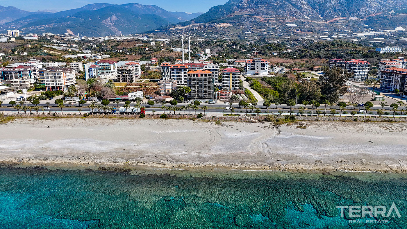 Luxury Beachfront Apartments for Sale in Kestel, Alanya, Turkey - 102569