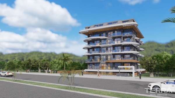 Luxury Beachfront Apartments for Sale in Kestel, Alanya, Turkey