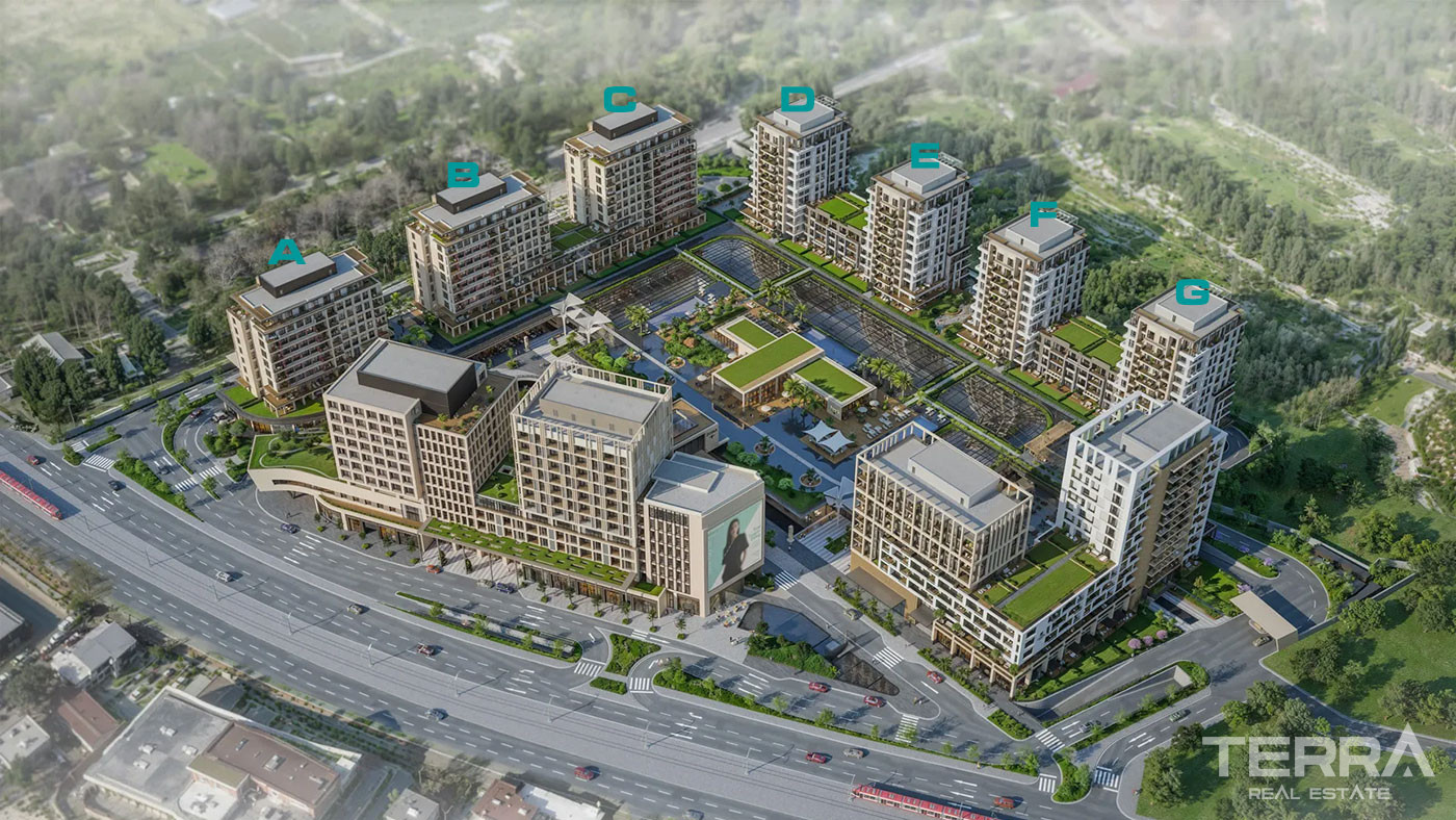 Luviya Residence — Apartments for Sale in Central Antalya, Turkey - 102677