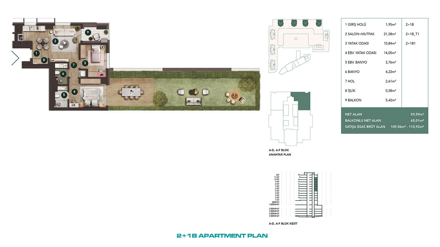 Luviya Residence — Apartments for Sale in Central Antalya, Turkey - 102689
