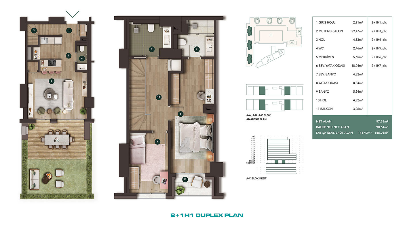 Luviya Residence — Apartments for Sale in Central Antalya, Turkey - 102693
