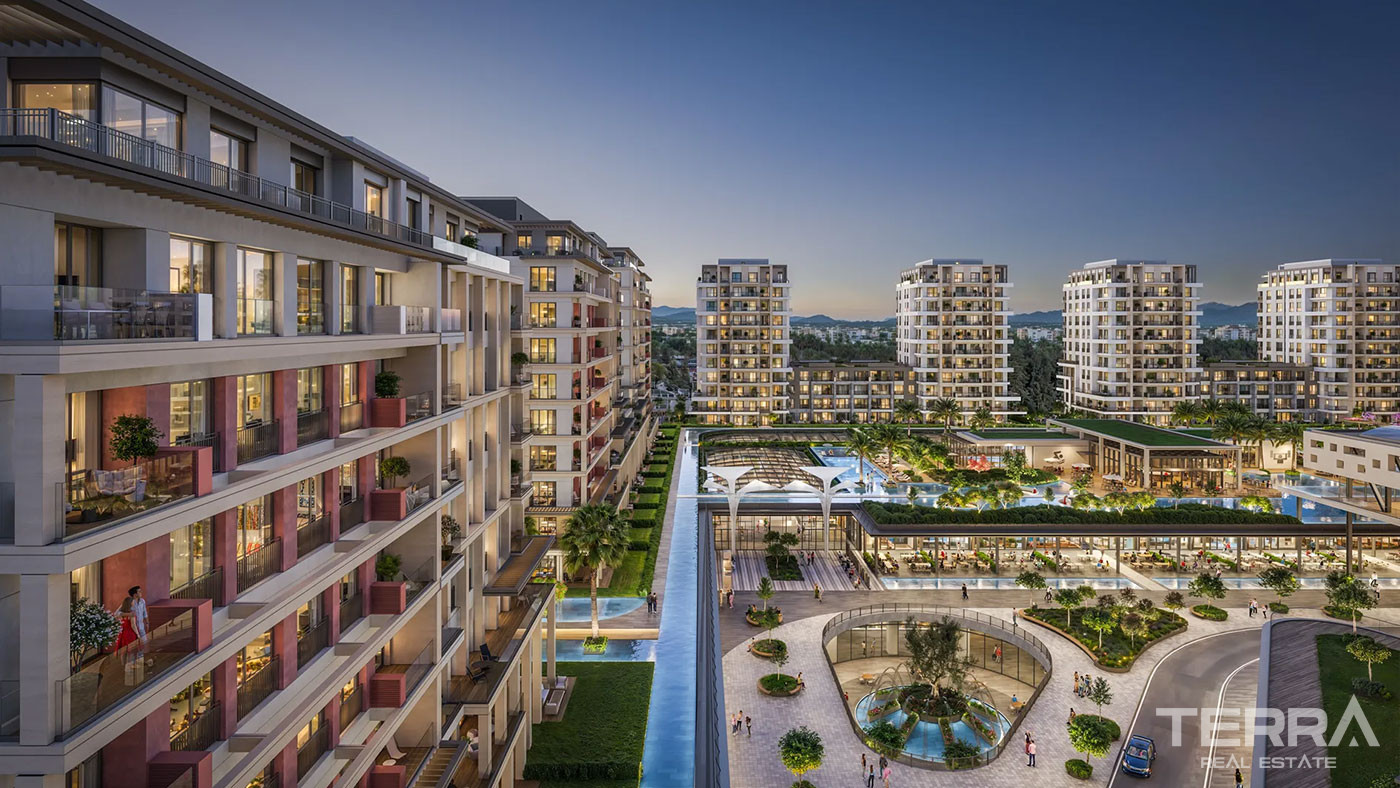 Luviya Residence — Apartments for Sale in Central Antalya, Turkey - 102703