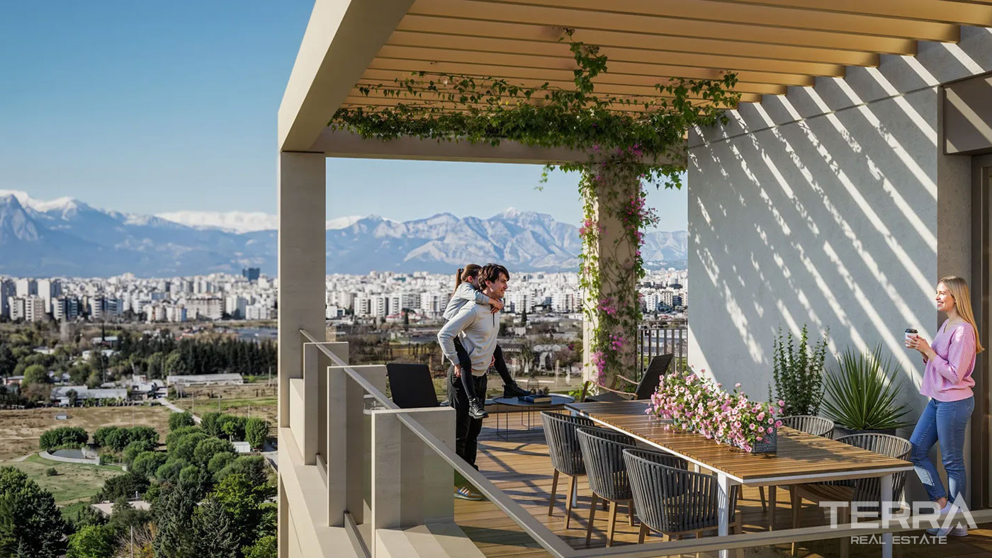 Luviya Residence — Apartments for Sale in Central Antalya, Turkey - 102707