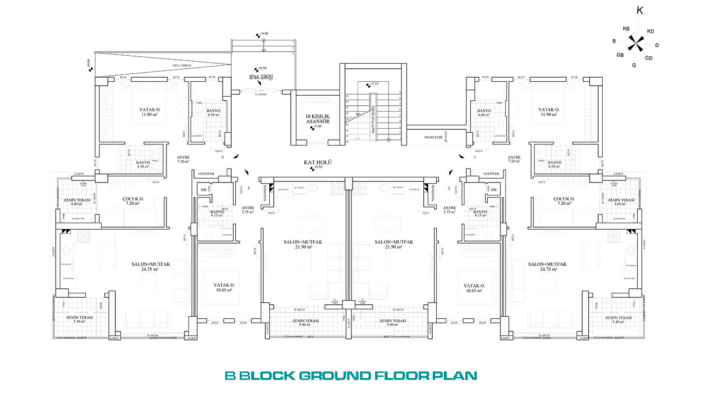 Aksu, Altıntaş'ta Aileler için Uygun Sosyal Aktiviteli Daireler - 102774