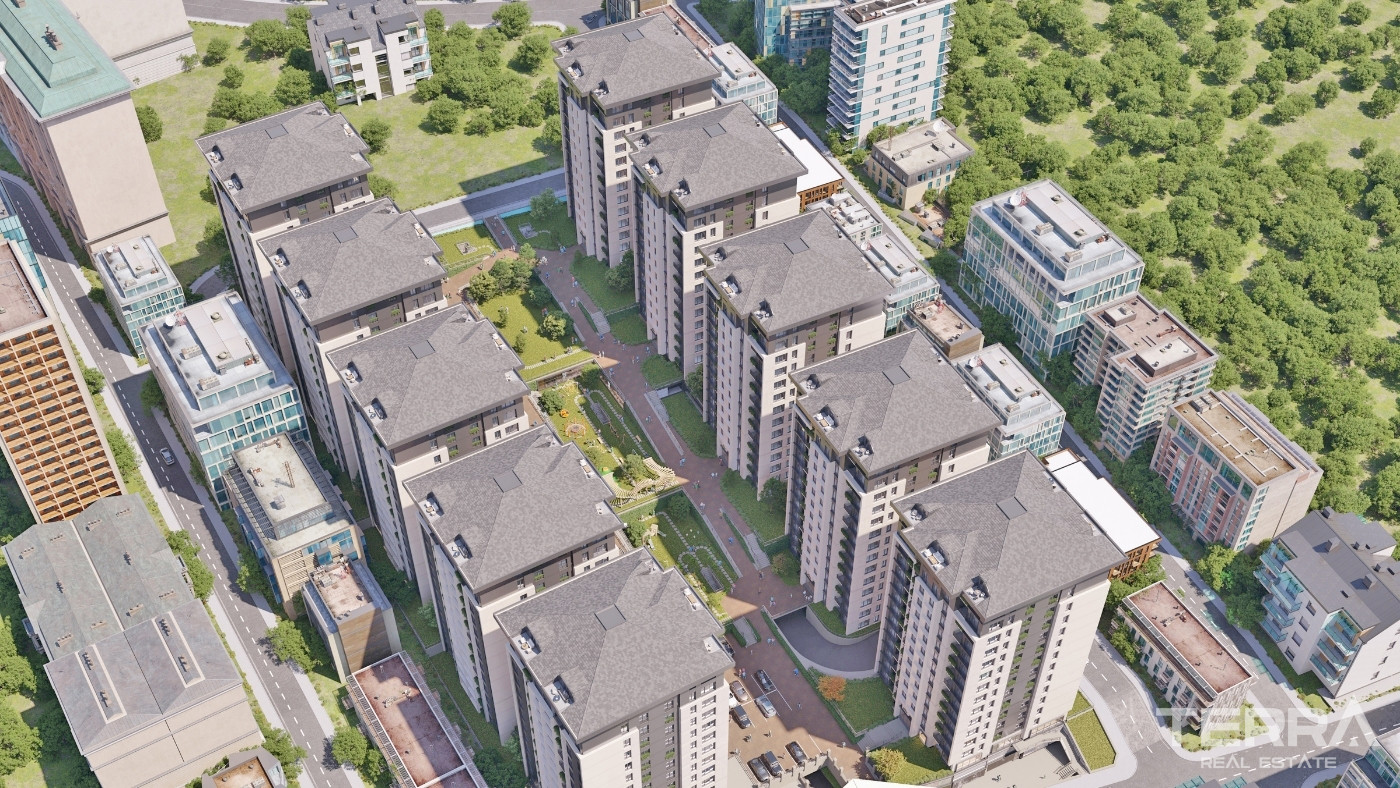 Bağcılar’da 10 Bloklu Konut Projesinde Modern Daireler - 102852