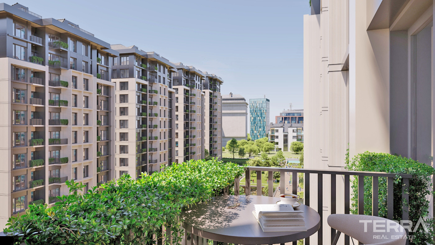 Bağcılar’da 10 Bloklu Konut Projesinde Modern Daireler - 102858
