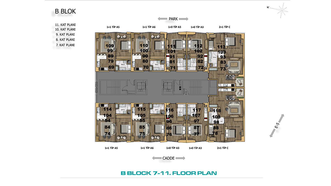 İstanbul Apartments for Sale Close to Universities and Shopping Malls - 103051