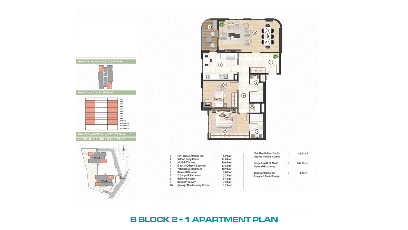 Central Apartments for Sale in Gaziosmanpaşa, Istanbul, Turkey - 103484