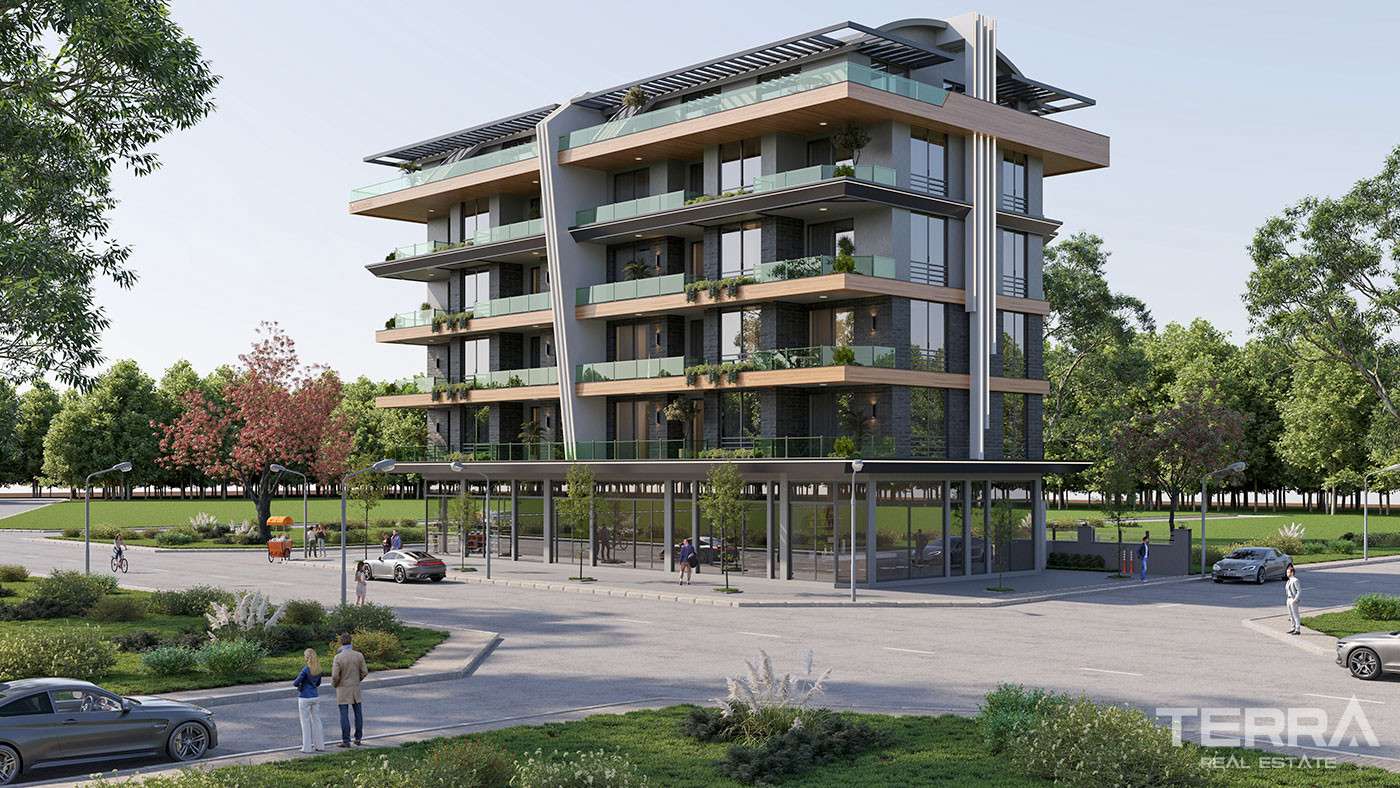 Sun, Sea, and City Within Reach with New Flats in Oba, Alanya - 103192