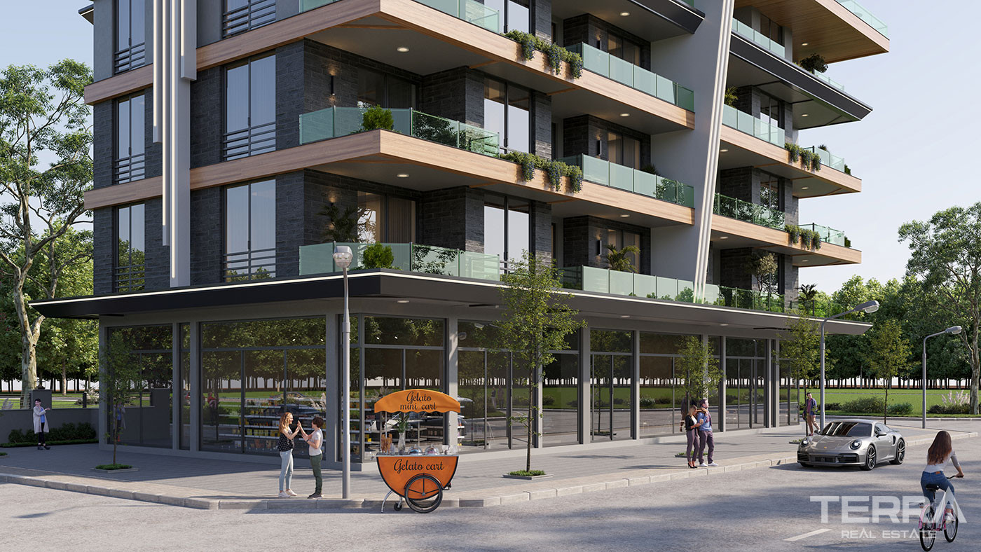 Sun, Sea, and City Within Reach with New Flats in Oba, Alanya - 103194