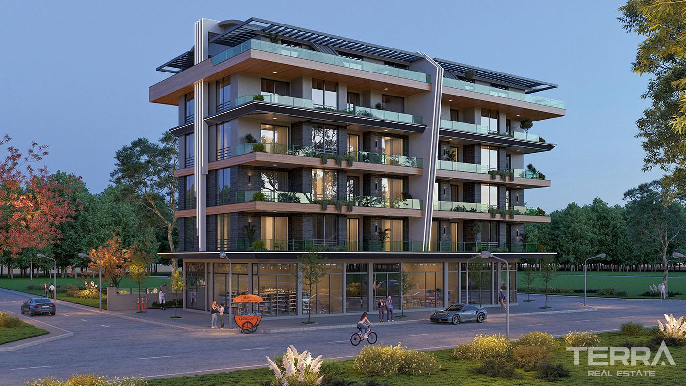 Sun, Sea, and City Within Reach with New Flats in Oba, Alanya - 103203