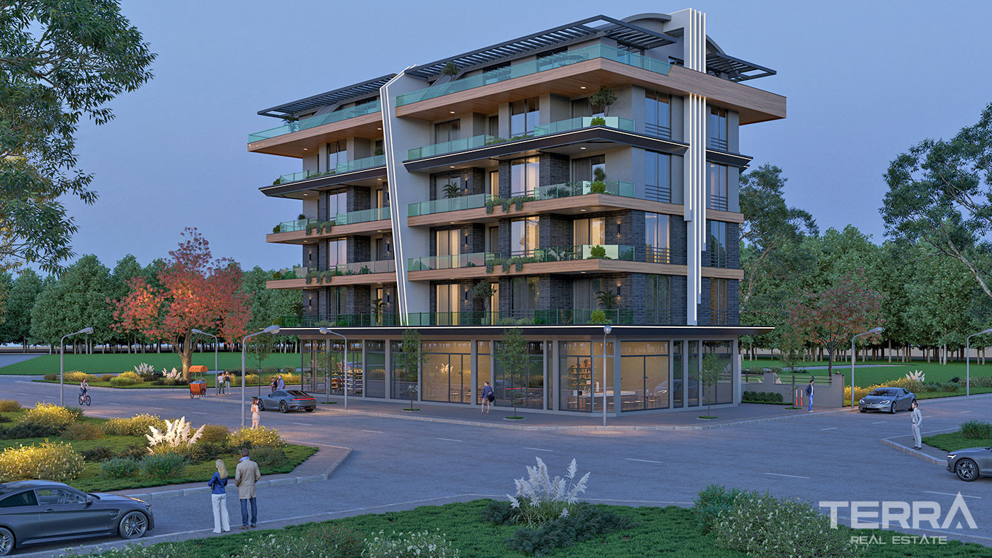 Sun, Sea, and City Within Reach with New Flats in Oba, Alanya - 103206