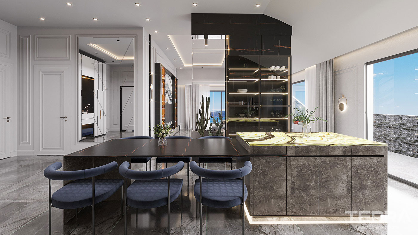 Sun, Sea, and City Within Reach with New Flats in Oba, Alanya - 103211
