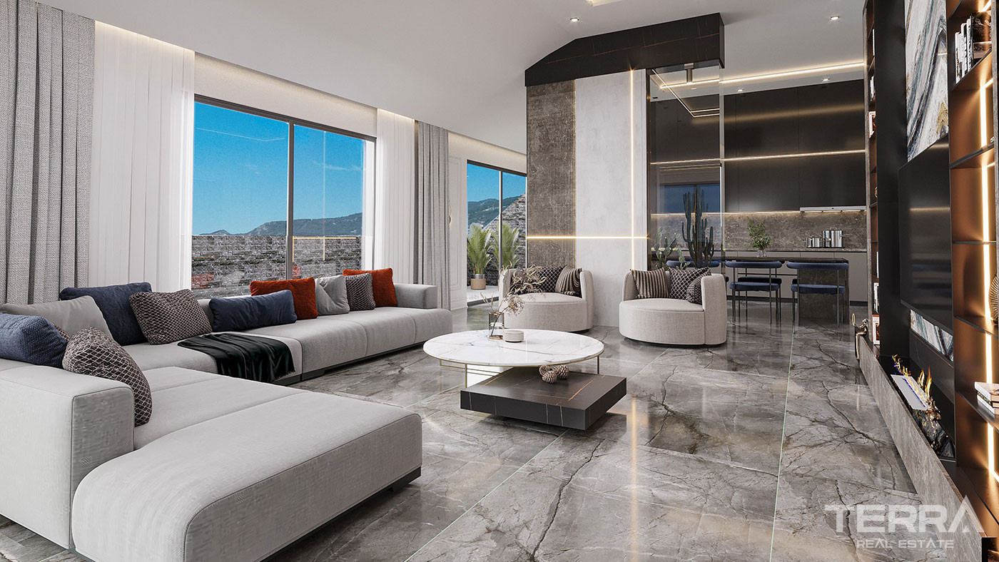 Sun, Sea, and City Within Reach with New Flats in Oba, Alanya - 103213
