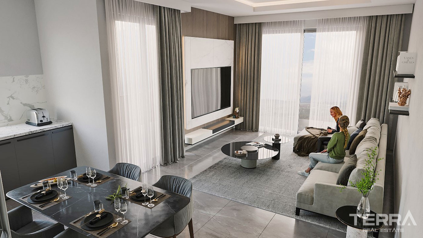 New Apartments for Sale in Mahmutlar, Alanya, Turkey - 103252