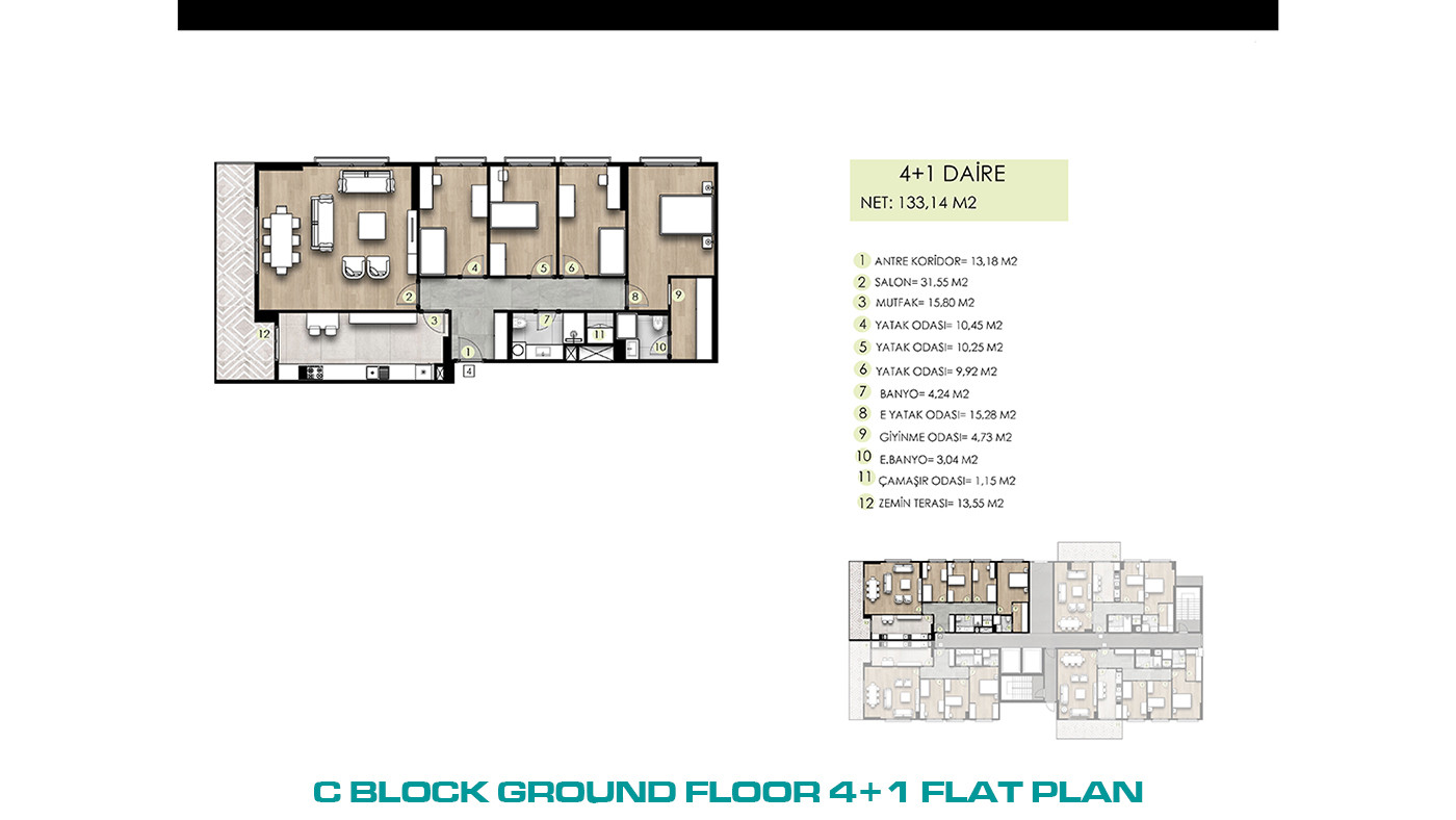 Family-Concept Flats with Full of Social Amenities in İstanbul - 103306