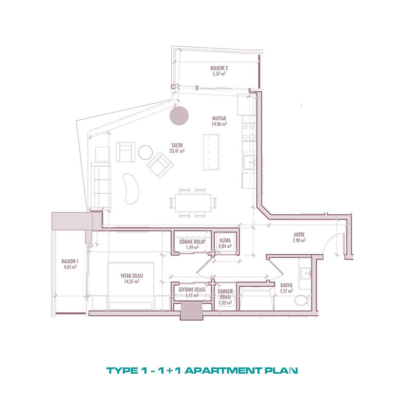 Okan Tower Miami'de Satılık Daireler | Florida, ABD - 103694