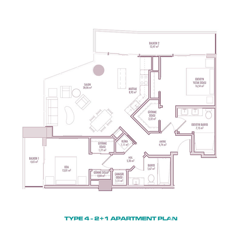 Okan Tower Miami'de Satılık Daireler | Florida, ABD - 103700