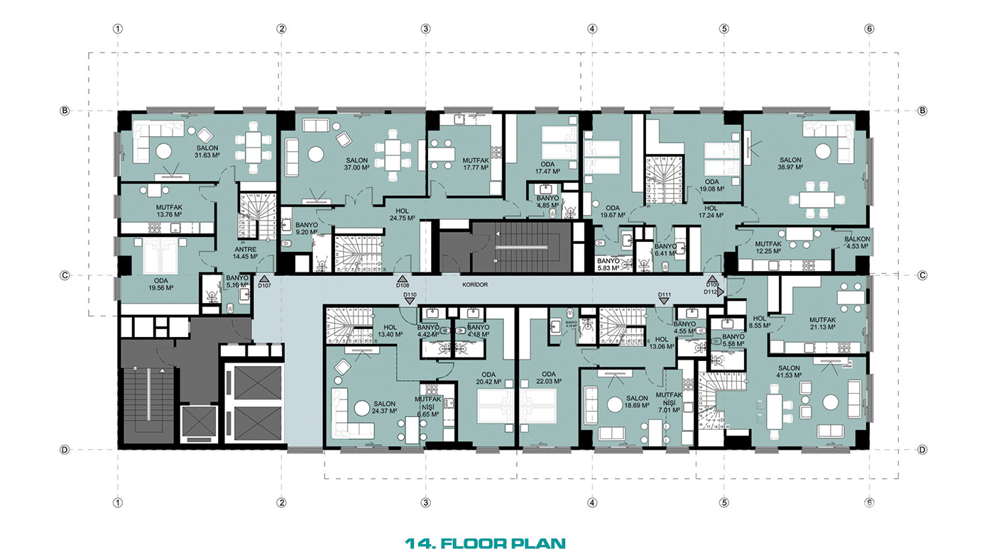 Apartments for Sale in Ataşehir, Istanbul - 103641