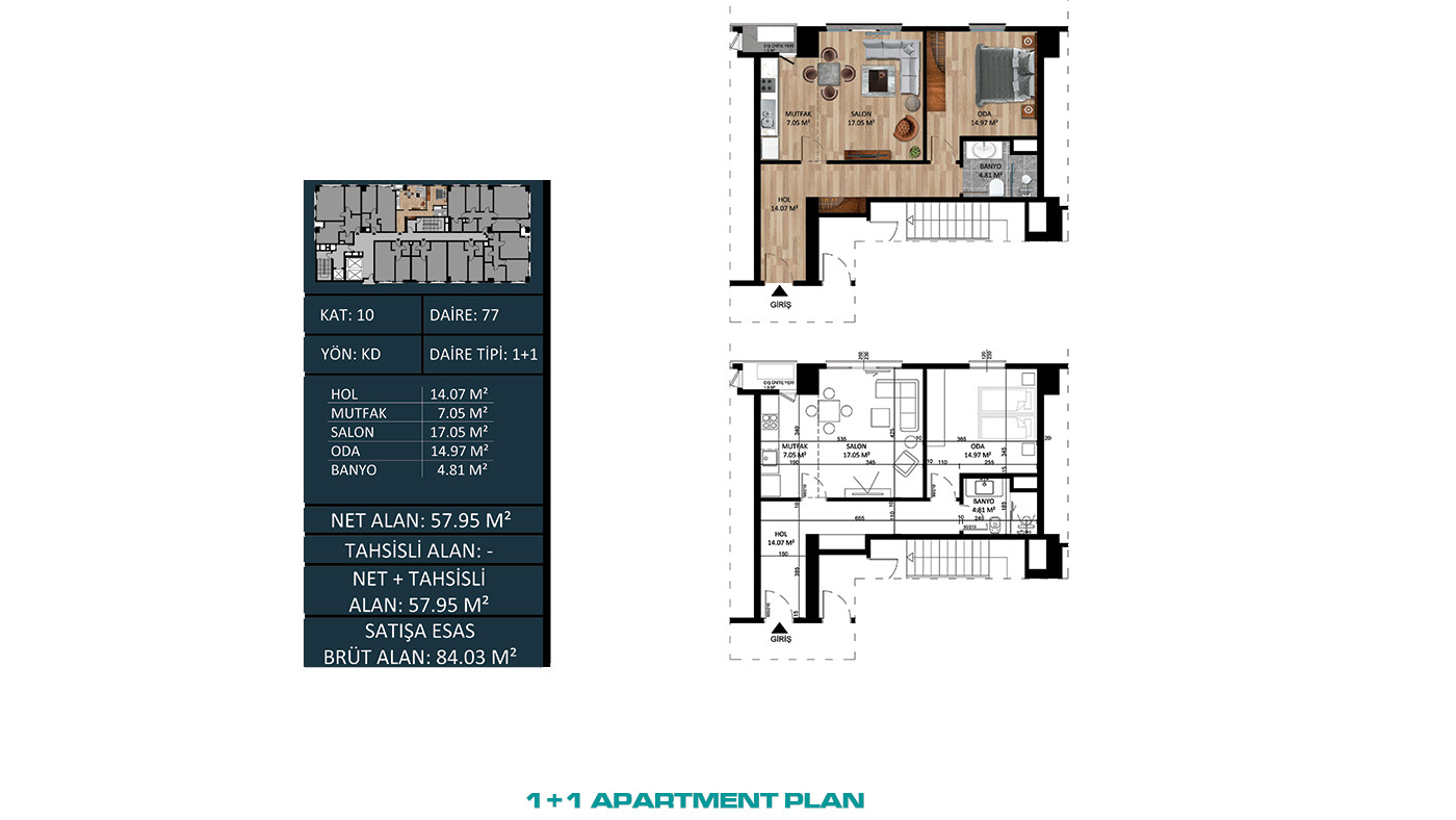 Apartments for Sale in Ataşehir, Istanbul - 103664