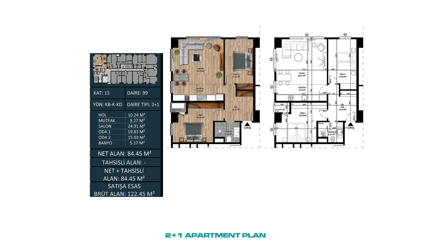 Apartments for Sale in Ataşehir, Istanbul - 103670