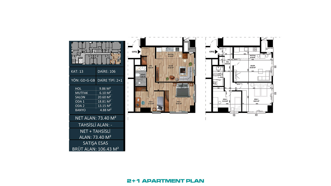 Apartments for Sale in Ataşehir, Istanbul - 103677