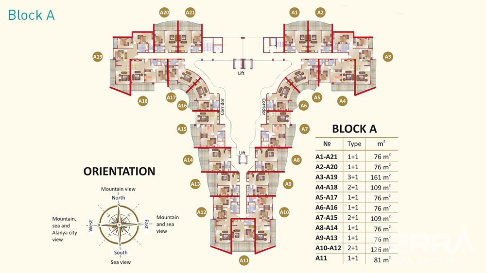 Azura Park — Apartments for Sale in Mahmutlar, Alanya, Turkey - 4877