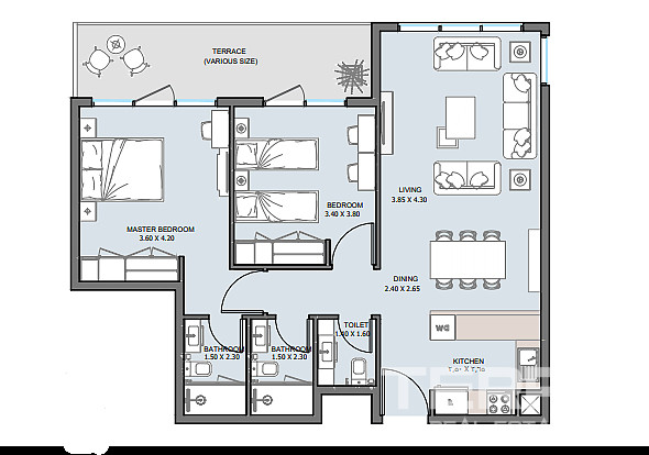 Luxury Apartments for Sale n in Al Reem Island, Abu Dhabi, UAE - 104531