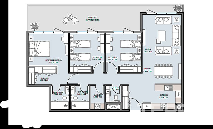 Luxury Apartments for Sale n in Al Reem Island, Abu Dhabi, UAE - 104532