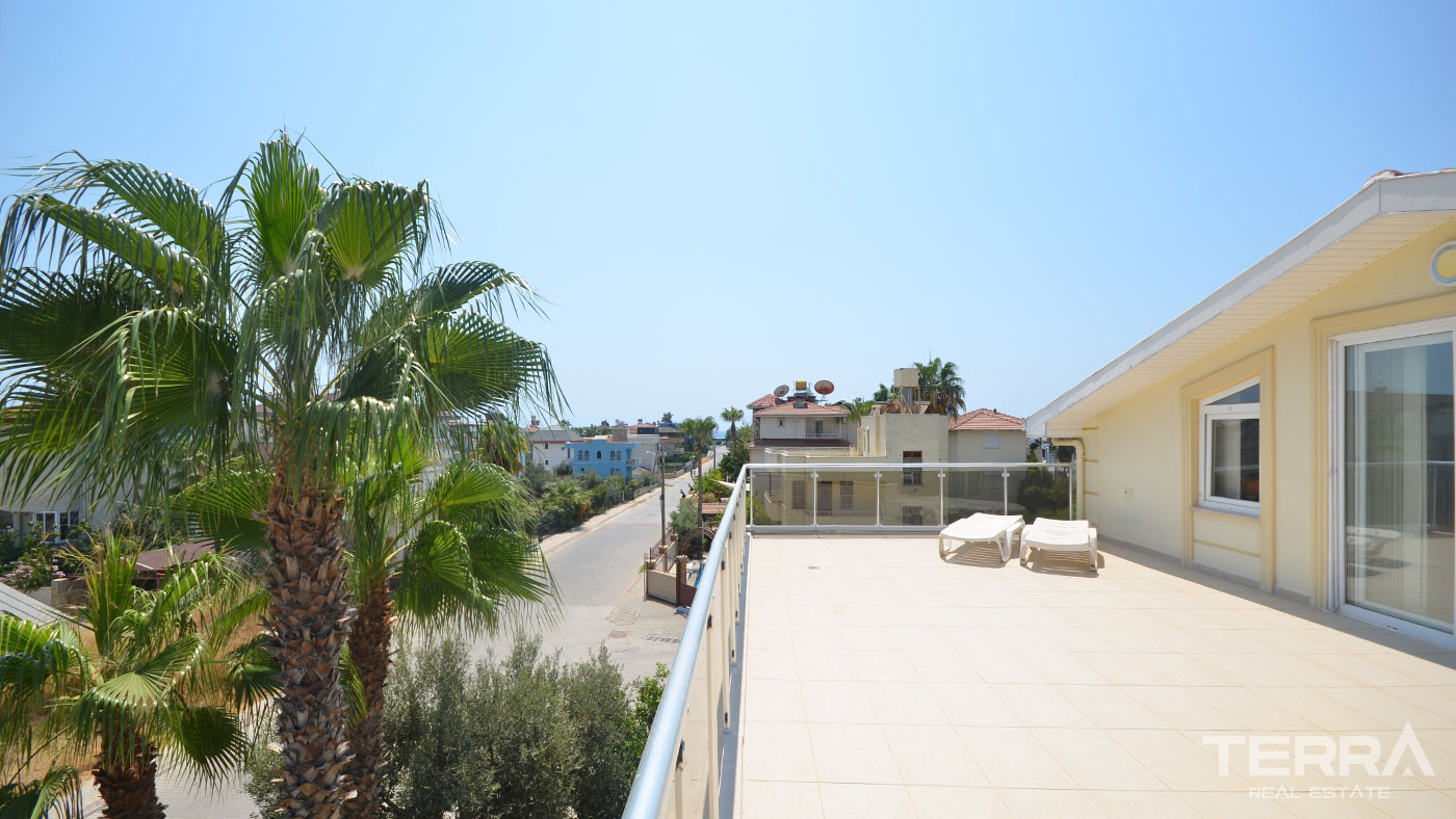 Frittliggende villa med pool til salgs i Konaklı, Alanya, Tyrkia - 104966