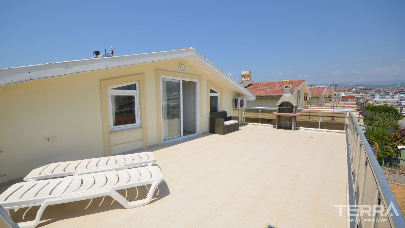 Frittliggende villa med pool til salgs i Konaklı, Alanya, Tyrkia - 104970