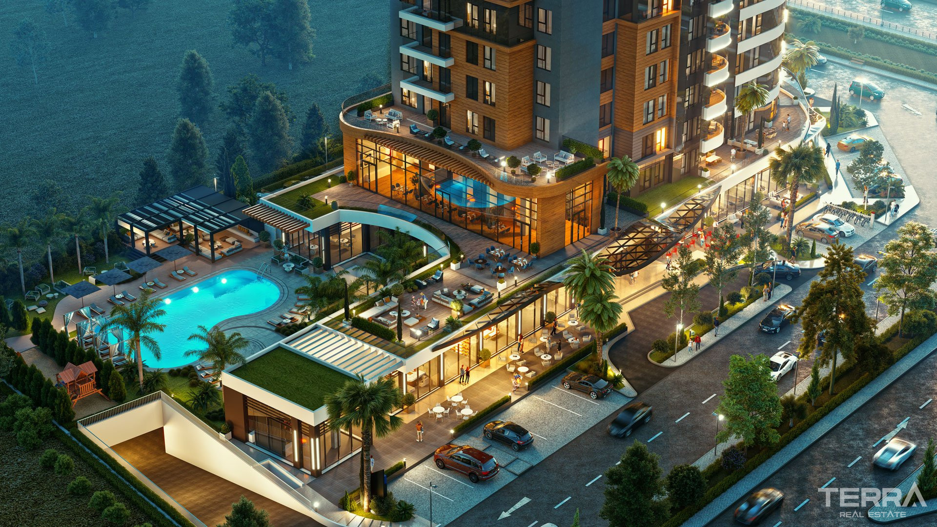 Luxury Sea View Apartments for Sale in Izmir, Konak, Turkey - 104690